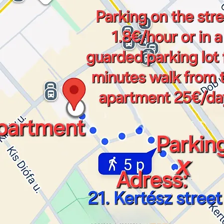 Downtown Acacia Str Lägenhet Budapest